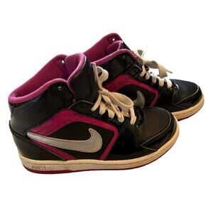 Nike Air Prestige Pink/Black Shoes 394628-052 Youth Size‎ 12C-EUC